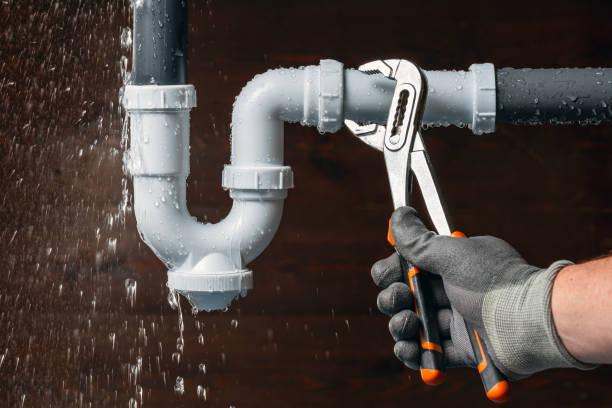 Professional Leak Detection technician working in East Taunton, MA